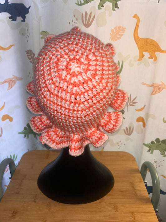 Crochet Ruffle Hat - Made to Order