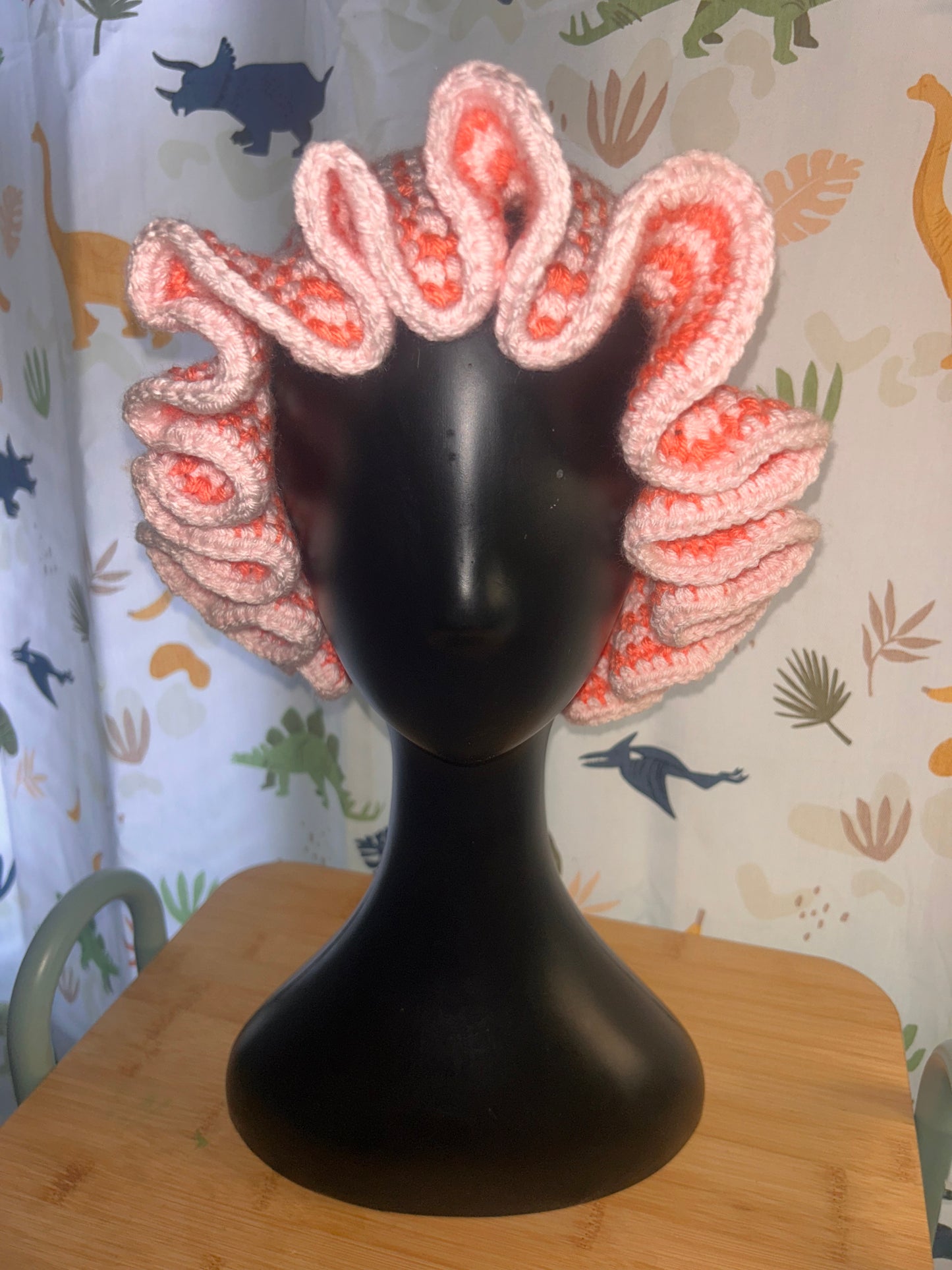 Crochet Ruffle Hat - Made to Order