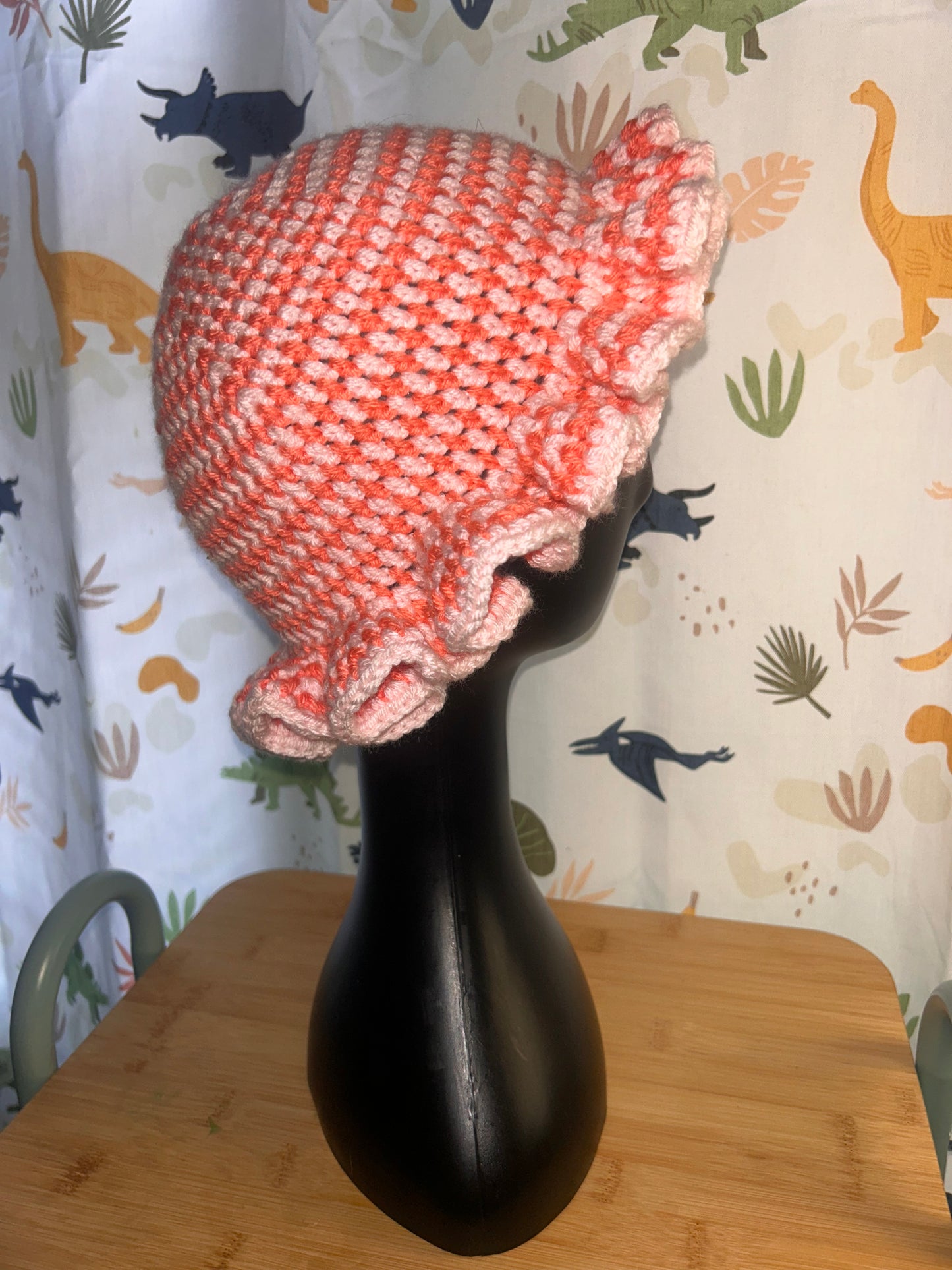 Crochet Ruffle Hat - Made to Order