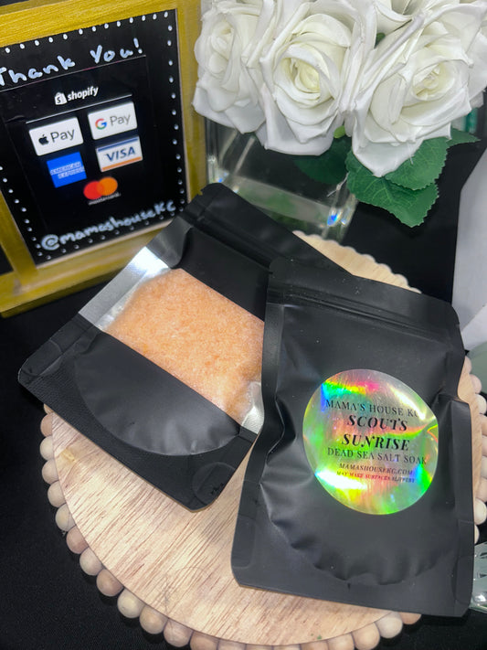 Dead Sea Salt Soak - Scouts Sunrise