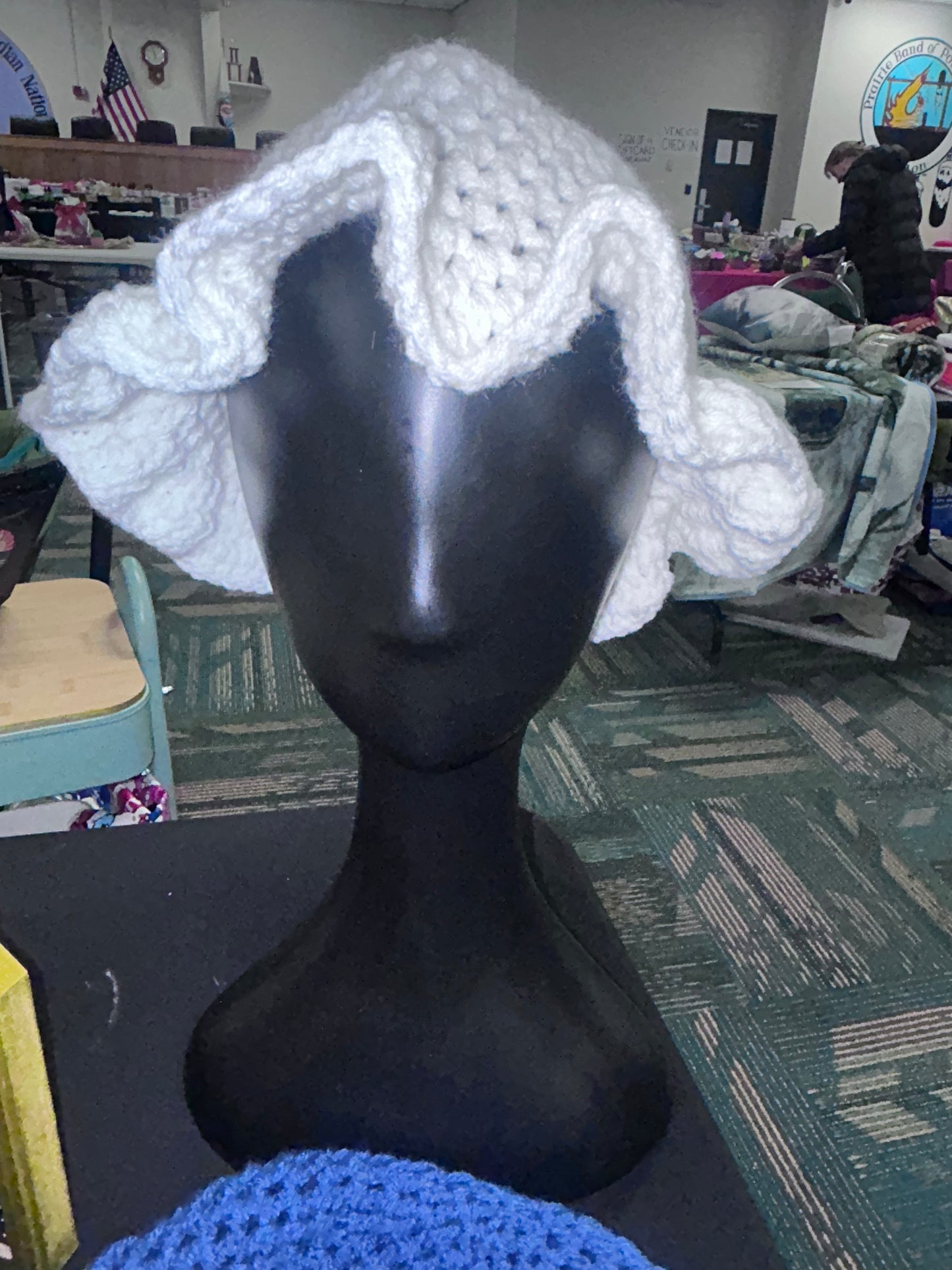 Crochet Ruffle Hat - Made to Order