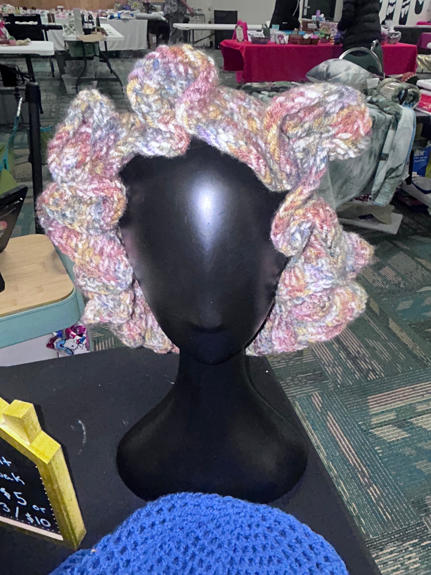 Crochet Ruffle Hat - Made to Order